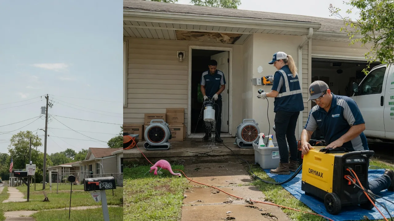 Storm Damage Water Removal in Mead, OK near me
